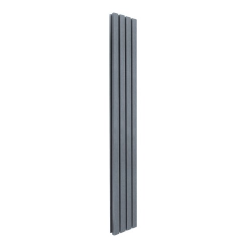 WPC Slatted Wall Cladding x 4 Panels – Grey