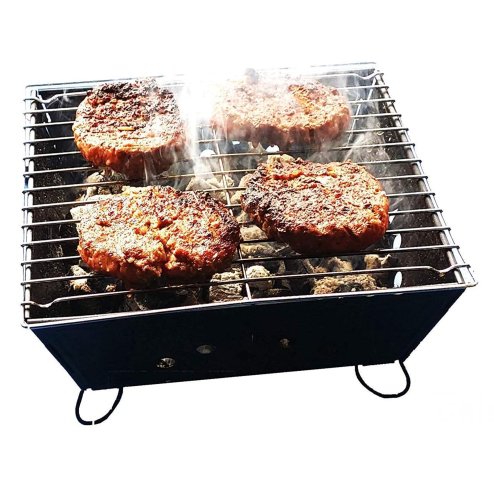 Portable BBQ with Applewood Wood Chips