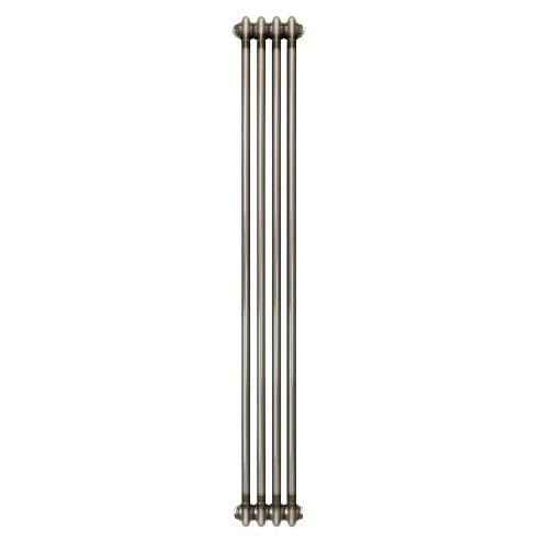 Traditional 2 Column Radiator - 1500 x 200mm - Raw Metal