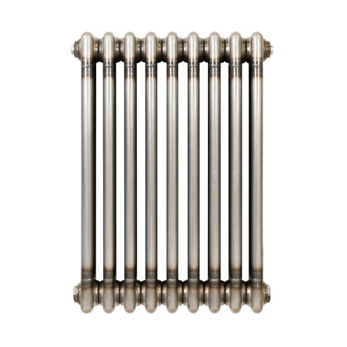 Traditional 3 Column Radiator - 600 x 425mm - Raw Metal