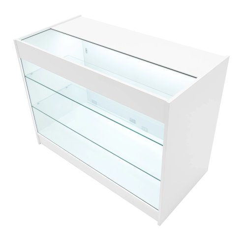 Vega LED Shop Counter Set K1200, C1200, TB60 & CM60 - White