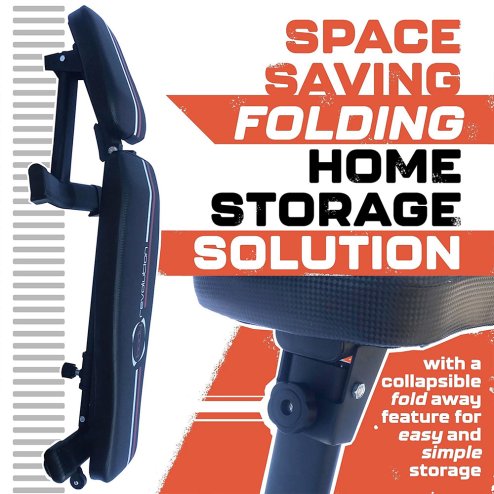 Body Revolution Adjustable Weight Bench - 6 Positions, Heavy Duty Steel Frame