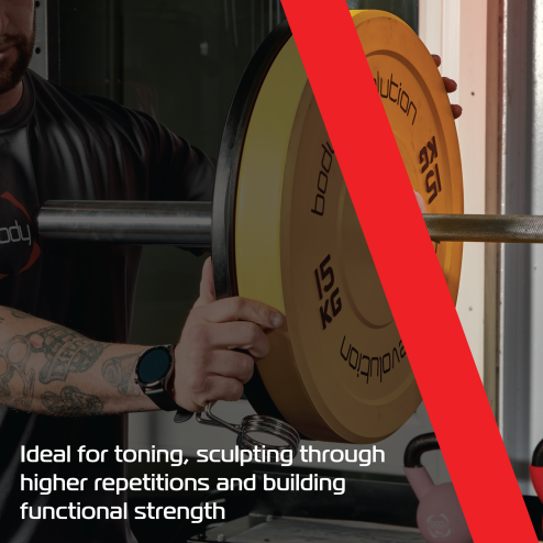 Fractional Bumper Plates (2 x 0.5kg)