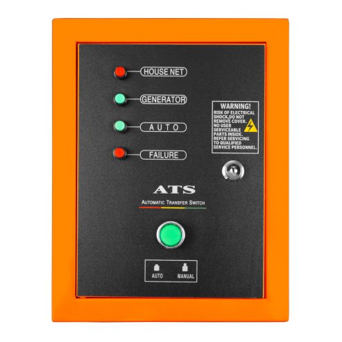 Portable Diesel Generator Open Frame ATS Electric Start 5kVA Three Phase 10HP 6.3kW 230 / 400V Emergency Power AC DC Output Powder Coated Steel 12.5L Fuel Capacity 77dB 4 x 8