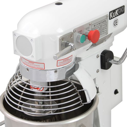 KuKoo Commercial 15 Litre Planetary Food Mixer, Bakery Equipment, Stand Mixer, 3 Speed, 220V