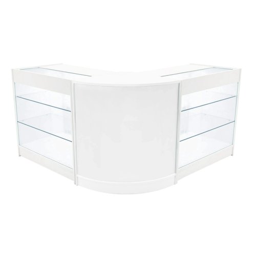 Helios LED Shop Counter Set CM60 & 2 x K900 - White
