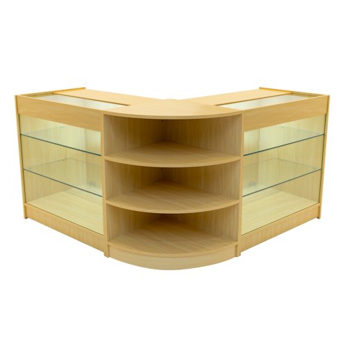 Apollo LED Shop Counter Set LM60 & 2 x K900 - Maple