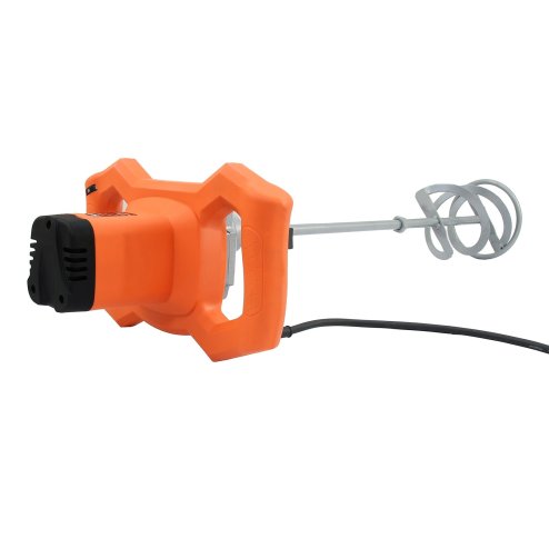 T-Mech 1600W Paddle Mixer Plaster Mixing Tool Paint Stirrer, M14 140mm Paddle / 230V 13A UK Plug