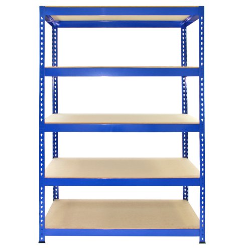 5 Monster Racking Q-Rax Industrial Warehouse Shelving Unit Garage Racks, 200kg/shelf, 90cm/120cm