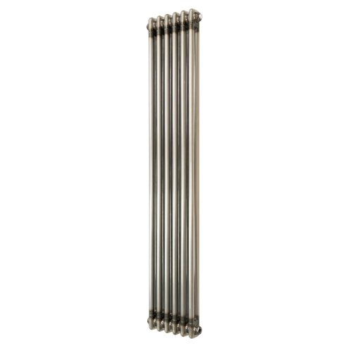 Traditional 2 Column Radiator - 1500 x 290mm - Raw Metal