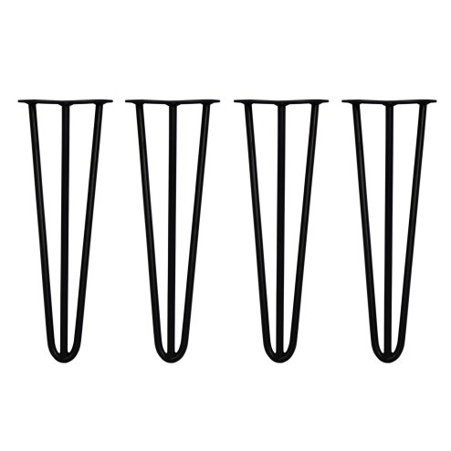 4 x Hairpin Legs / Hair Pin Legs Set SkiSki Legs Furniture Desk Bench Chair Table 16