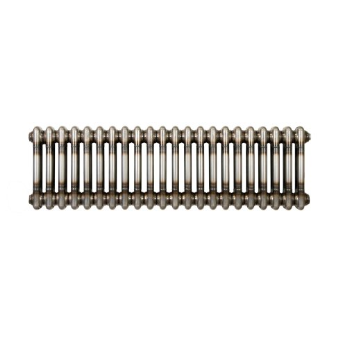Traditional 2 Column Radiator - 300 x 1010mm - Raw Metal