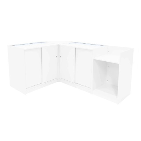 Theia LED Shop Counter Set K900, C900, TB60 & LM60 - White