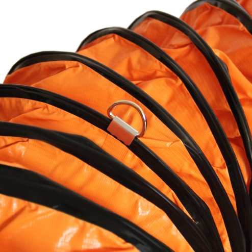 Dust Extractor Ventilation Fan 250mm Portable 6m Duct Hose Workshop Fume Air Blower Industrial PVC Ducting Ventilator