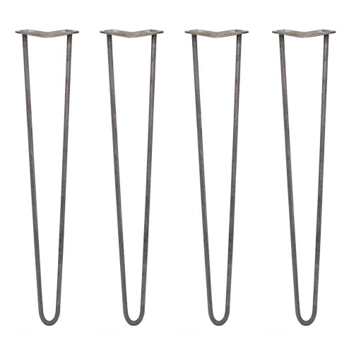 4 x Hairpin Legs / Hair Pin Legs Set SkiSki Legs Furniture Desk Bench Chair Table 28