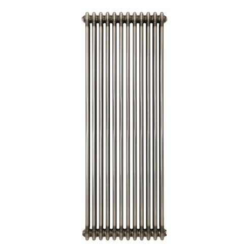 Traditional 3 Column Radiator - 1500 x 560mm - Raw Metal