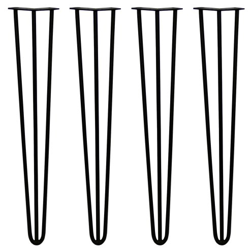 4 x Hairpin Legs / Hair Pin Legs Set SkiSki Legs Furniture Desk Bench Chair Table 28