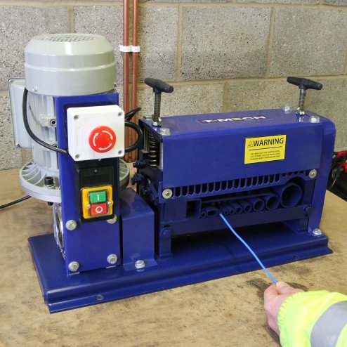 Wire Stripper Electric Automatic Stripping Cable Powered Portable Scrap Copper Recycling Machine 1.5 ??? 38mm