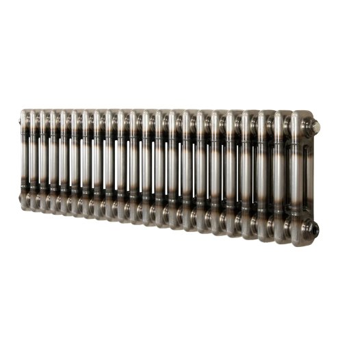 Traditional 2 Column Radiator - 300 x 1010mm - Raw Metal