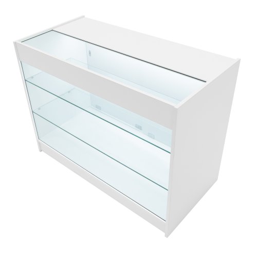 Apollo LED Shop Counter Set LM60 & 2 x K1200 - White