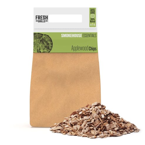 Portable BBQ with Applewood Wood Chips