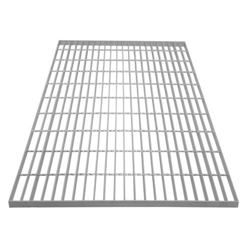 Galvanised Grating Floor Forge Walkway Mesh Floor Panel Grid Drainage Gutter Vent Heavy Duty Weatherproof Steel Zinc Coated 1000mm x 800mm x 30mm 4mm Metal Thickness 800kg Load Capacity