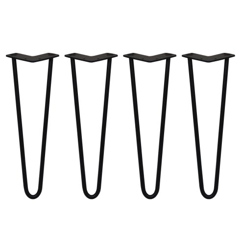 4 x Hairpin Legs / Hair Pin Legs Set SkiSki Legs Furniture Desk Bench Chair Table 16
