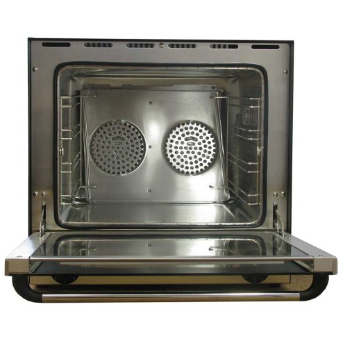 Electric Convection Oven / Twin Fan-Assisted 4 Trays Aluminium / Commercial Baking