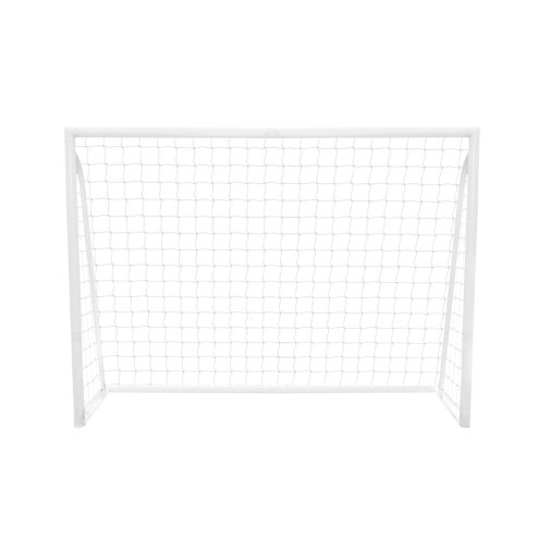 Football Goal Net 8 x 6ft All Weather PVC Goalpost 30ply Knotted Netting 24