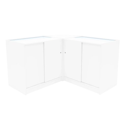 Hera LED Shop Counter Set K900, C900 & CM60 - White