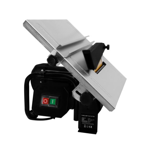 Wet Tile Cutter Table Saw Electric 600W 230V 2 x FREE 180mm Diamond Blades 330 x 360mm Worktop 35mm Cutting Depth 2950 RPM 0-45? Tilting Range Heavy Duty Cutting Machine Wall & Floor Stainless Steel