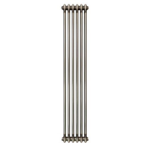 Traditional 2 Column Radiator - 1500 x 290mm - Raw Metal