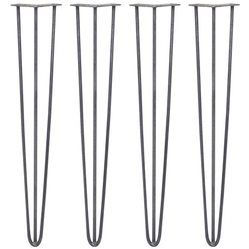 4 x Hairpin Legs / Hair Pin Legs Set SkiSki Legs Furniture Desk Bench Chair Table 28