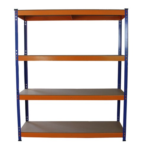 Monster Racking S-RAX 10 x Metal Heavy Duty Shelving Racking Units, 265kg/Shelf, 150cm x 50cm x 180cm
