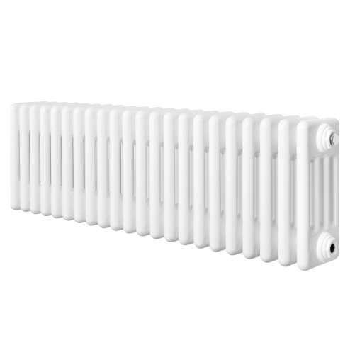 Traditional 4 Column Radiator - 300 x 1010mm - White