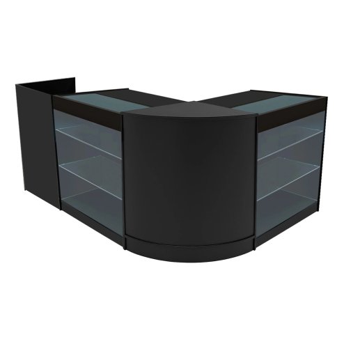 Aries LED Shop Counter Set CM60, TB60 & 2 x K900 - Black