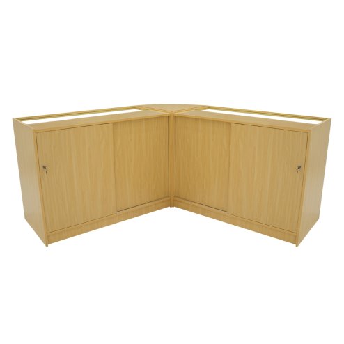 Iris LED Shop Counter Set CM60 & 2 x B1200 - Maple