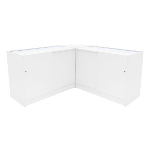 Theseus LED Shop Counter Set LM60 & 2 x B1200 - White