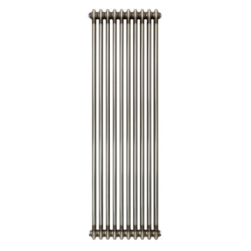 Traditional 2 Column Radiator - 1500 x 470mm - Raw Metal