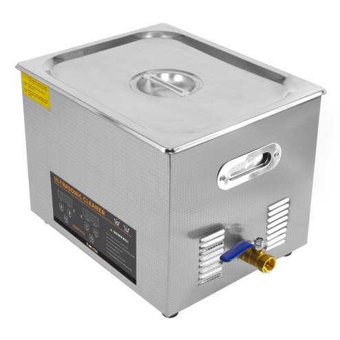 Digital Ultrasonic Cleaner 30L Professional Commercial Stainless Steel Ultra Sonic Bath Cleaning Tank Machine 1-30 Minute Timer 0-80C Heater 500W 240V 40kHZ FREE Wire Mesh Basket