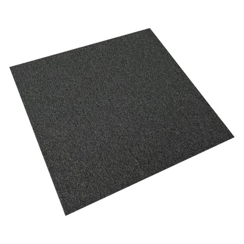 20 x Charcoal Black Carpet Tiles 5 Square Metres Commercial Hard Wearing Heavy Duty Domestic Dark Grey Premium Office Home Flooring