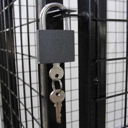 Gas Bottle Collapsible Cylinder Bottle Storage Security Galvanised Powder Coated Steel Mesh Cage 900mm