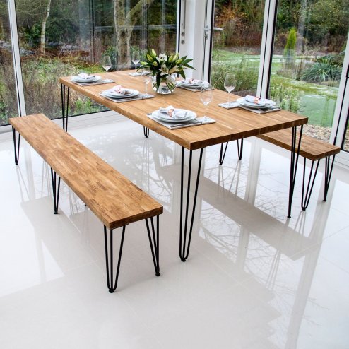 4 x Hairpin Legs / Hair Pin Legs Set SkiSki Legs Furniture Desk Bench Chair Table 12