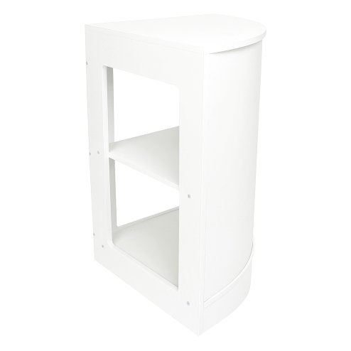 Retail Shop Corner Counter CM60 - White