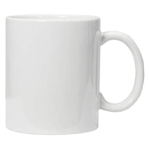 PixMax Blank Polymer Coated 11oz Sublimation Mugs & Gift Boxes, 36 Pack, AAA Grade