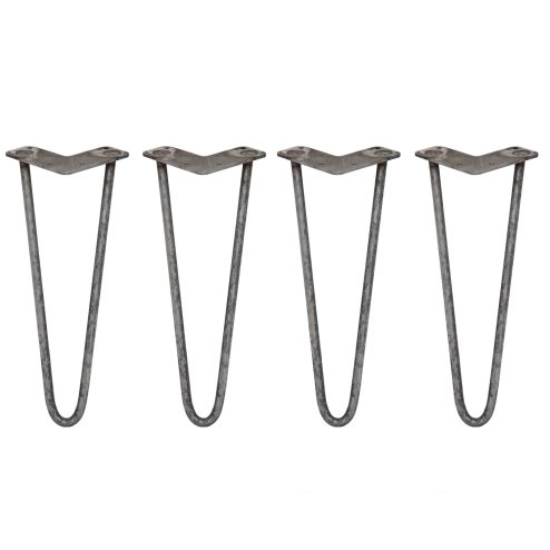 4 x Hairpin Legs / Hair Pin Legs Set SkiSki Legs Furniture Desk Bench Chair Table 14
