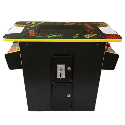 MonsterShop Cocktail Table Retro Arcade Games Machine / 2 Player Classic Cabinet 60 Games