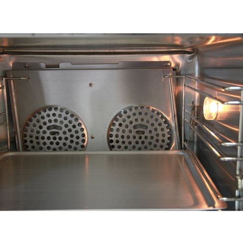 Electric Convection Oven / Twin Fan-Assisted 4 Trays Aluminium / Commercial Baking