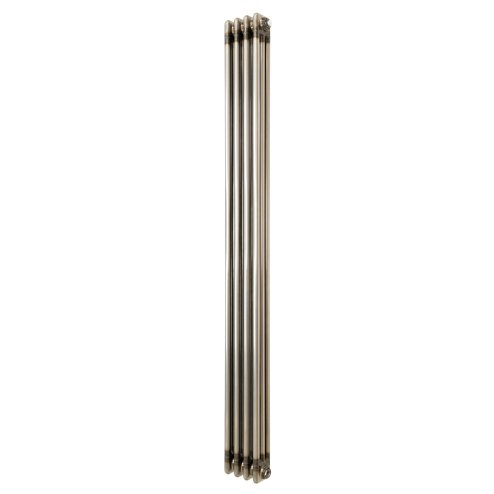 Traditional 3 Column Radiator - 1800 x 200mm - Raw Metal
