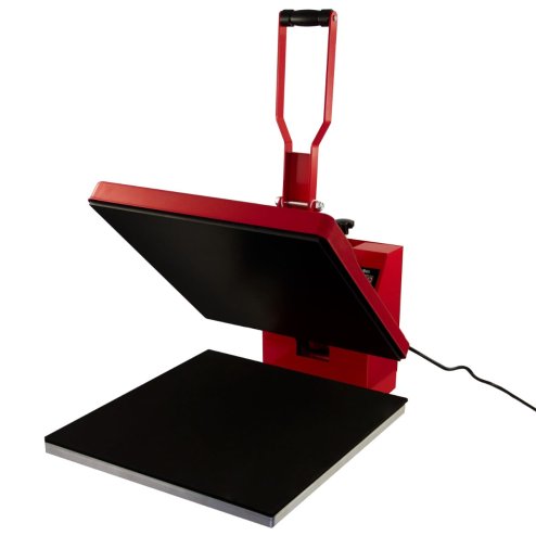 Heat Press Digital Transfer Machine Sublimation Printer 50 x 50cm Flat Clam Teflon Sheet Touchscreen Display Adjustable Pressure Ink Vinyl 250?C DIY Professional T-shirt Business 10 Sublimation Sheets